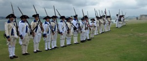 Reenactment 1797 Battle of san Juan