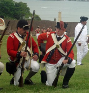 Reenactment 1797 Battle of san Juan