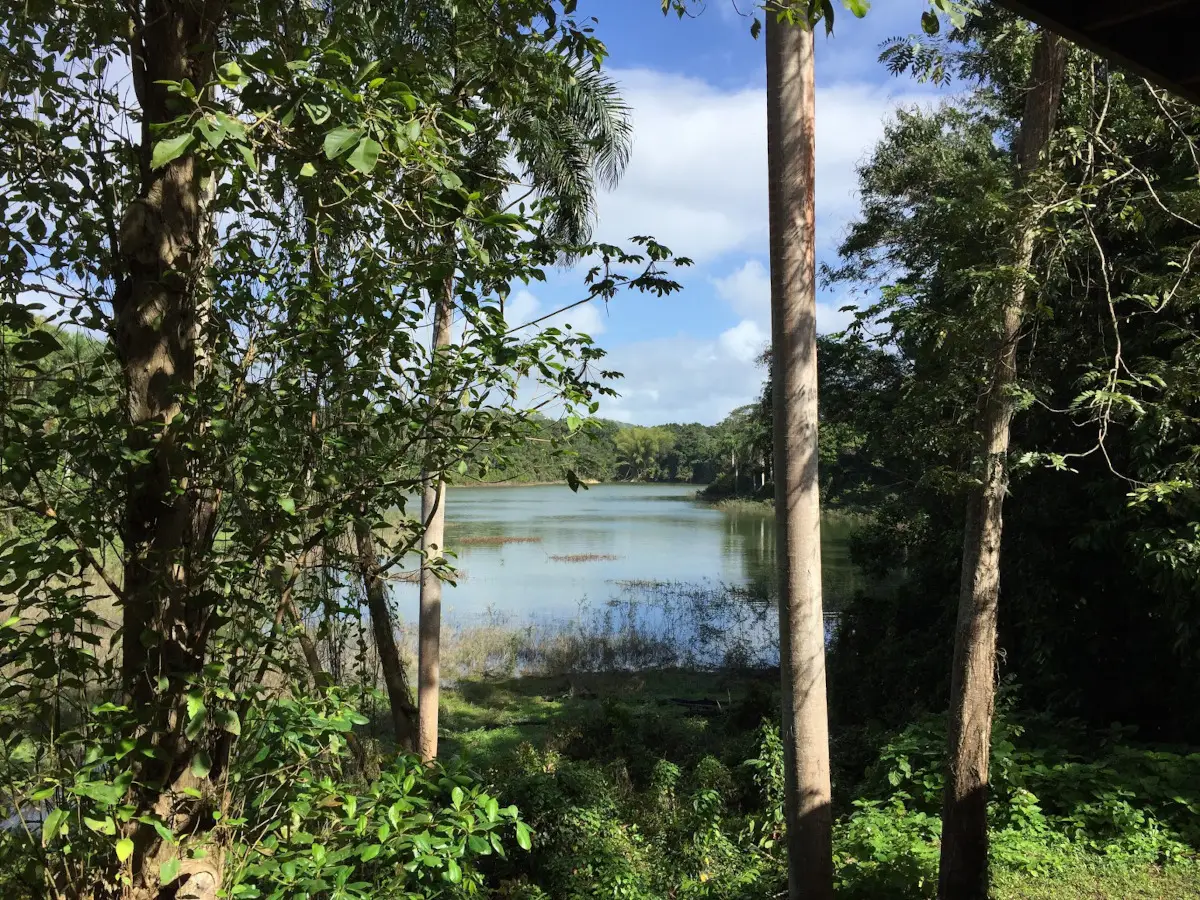 Lake view cengtral region of Puerto Rico