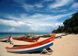 Crashboat Beach fishing boats