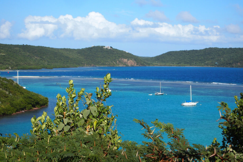 Scenic View of Sailboats at Culebra