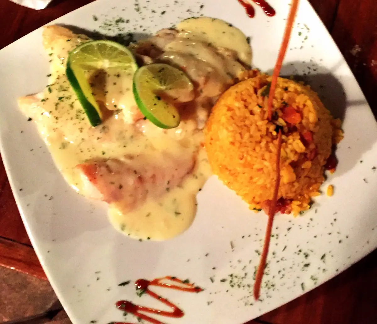 Local Puerto Rican cuisine at Luquillo Kiosks