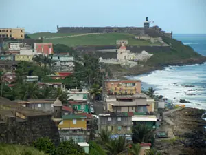 La Perla in Old San Juan, Puerto Rico